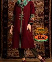 مانتو عبایی الیاف طبیعی