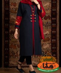 مانتو عبایی الیاف طبیعی