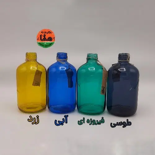 گلدان شیشه رنگی(کد3) گلدان شیشه رنگی(کد3) - Image 1