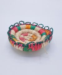 پیش دستی حصیری رنگی