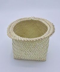 جا گلدونی حصیری لبه دار