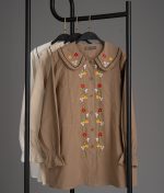 شومیز الیاف طبیعی دخترانه کاملیا