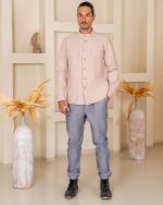 کت مردانه الیاف طبیعی کتان