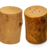 نمکدان چوبی روستیک