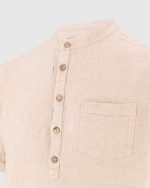 پیراهن مردانه لینن عرفان تن درست