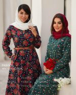 پیراهن زنانه الیاف طبیعی پنبه