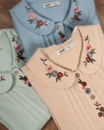 شومیز الیاف طبیعی پنبه